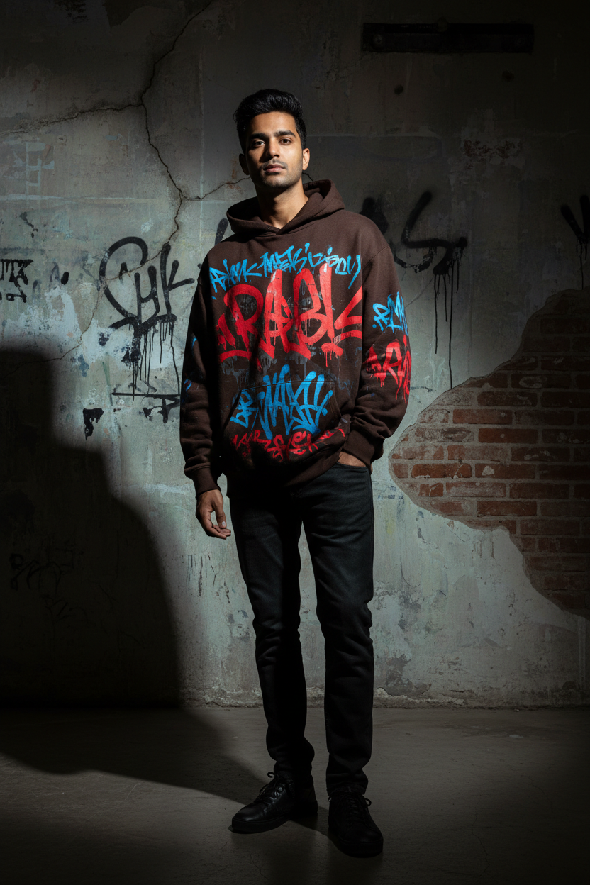 RADlife Graffiti Hoodie Editorial